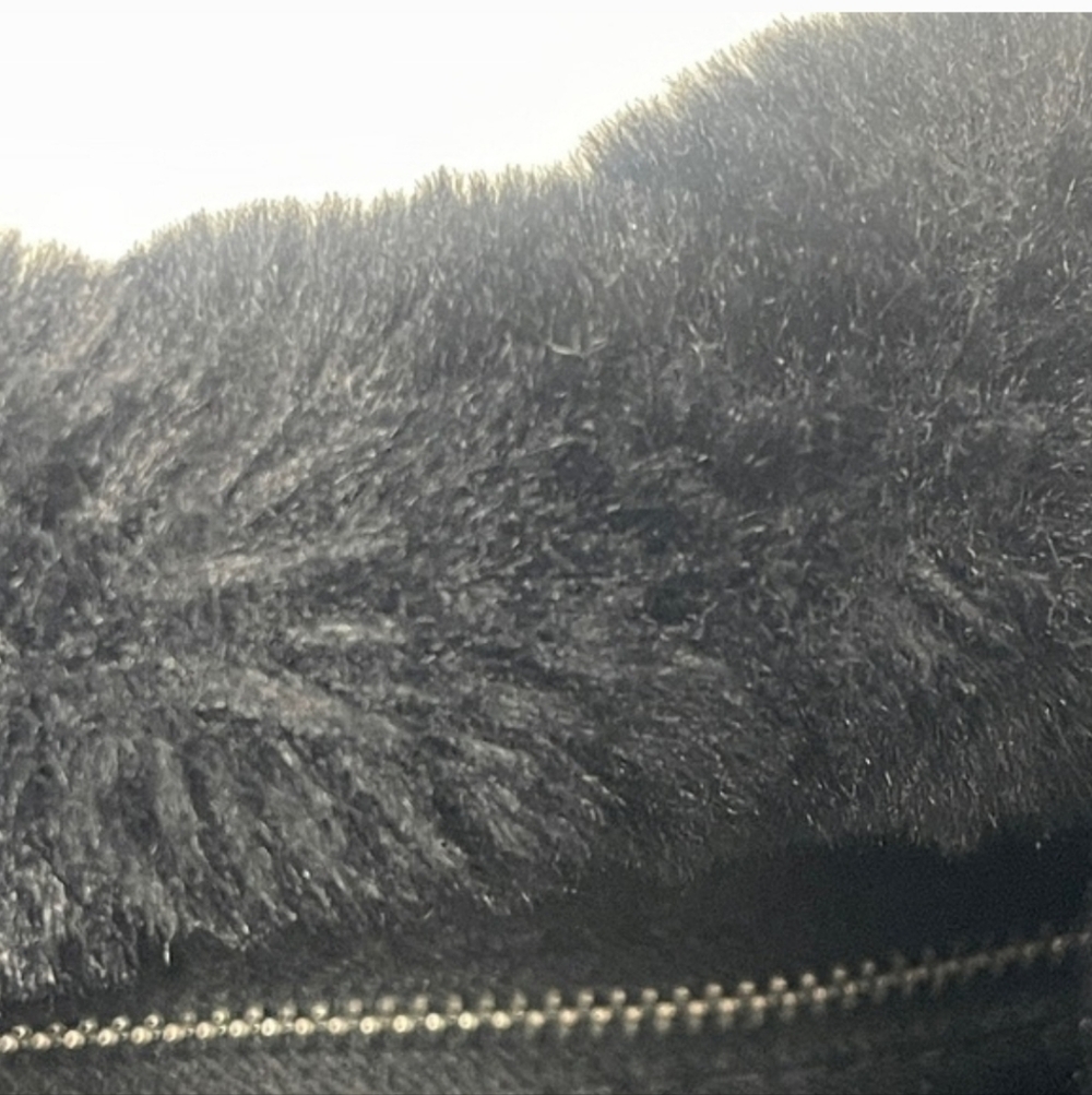 Laura DiMaggio Chic Black Faux Fur Tote Bag - Picture 6 of 10